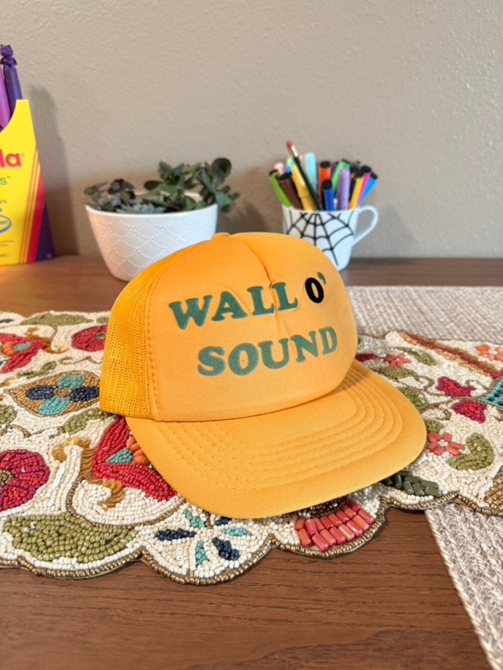 90s Grateful Dead Vintage Oregon Ducks Wall O Sound T Plus Trucker Snapback Hat